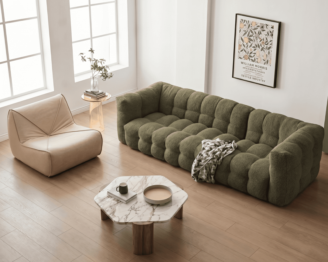 Davenport 3-Seater Sofa (Emerald Green)