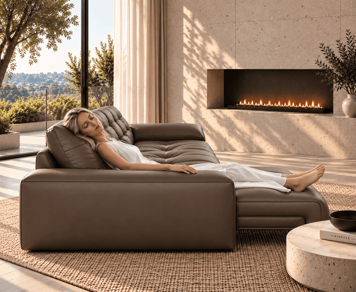 Wrexford Recliner Sofa (Brown)