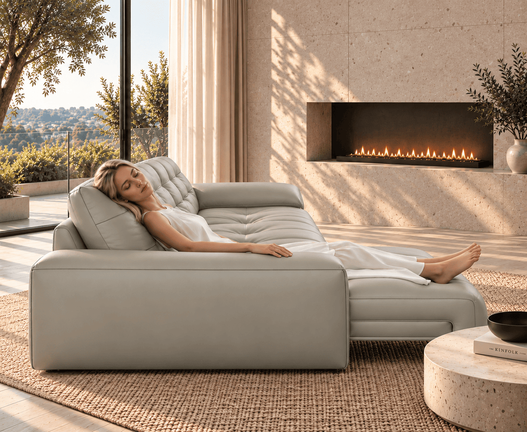 Wrexford Recliner Sofa (Grey)