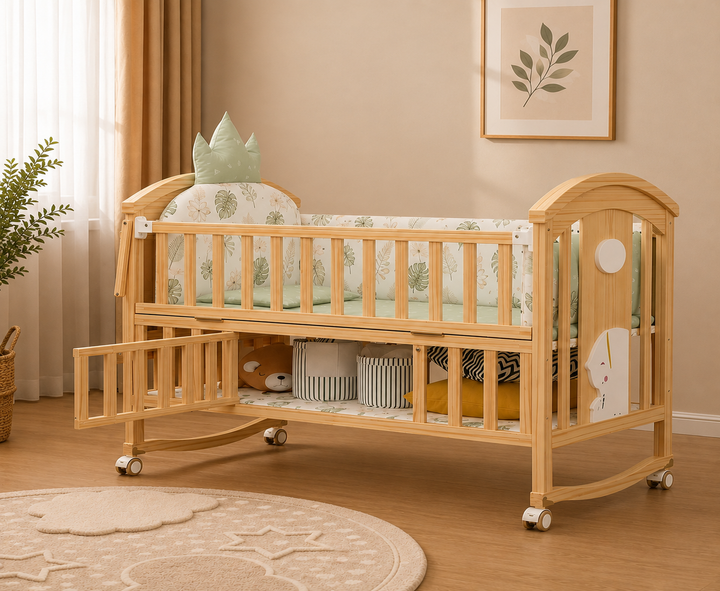 Mayfair 6-in-1 Cot Bed (Meadow Bloom)