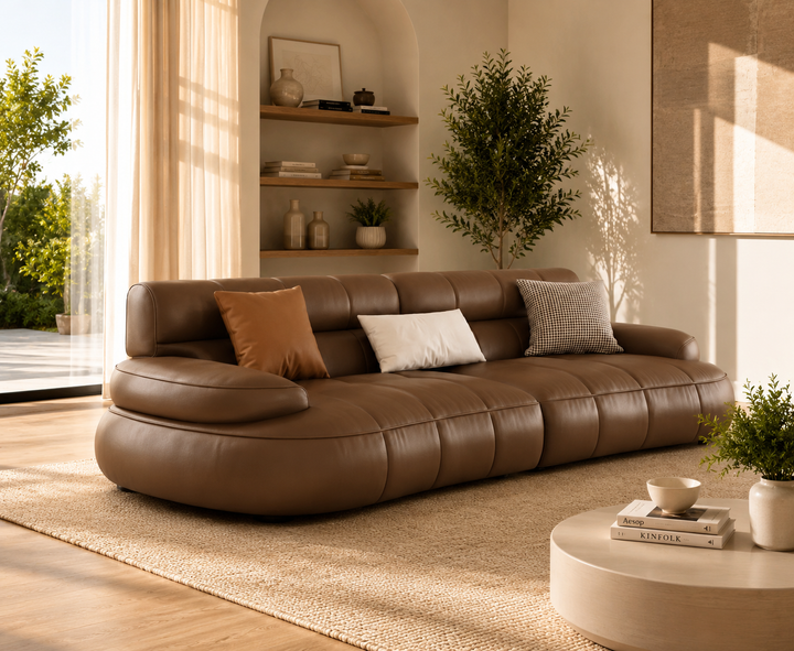 Ashford 3-Seater Sofa (Brown)