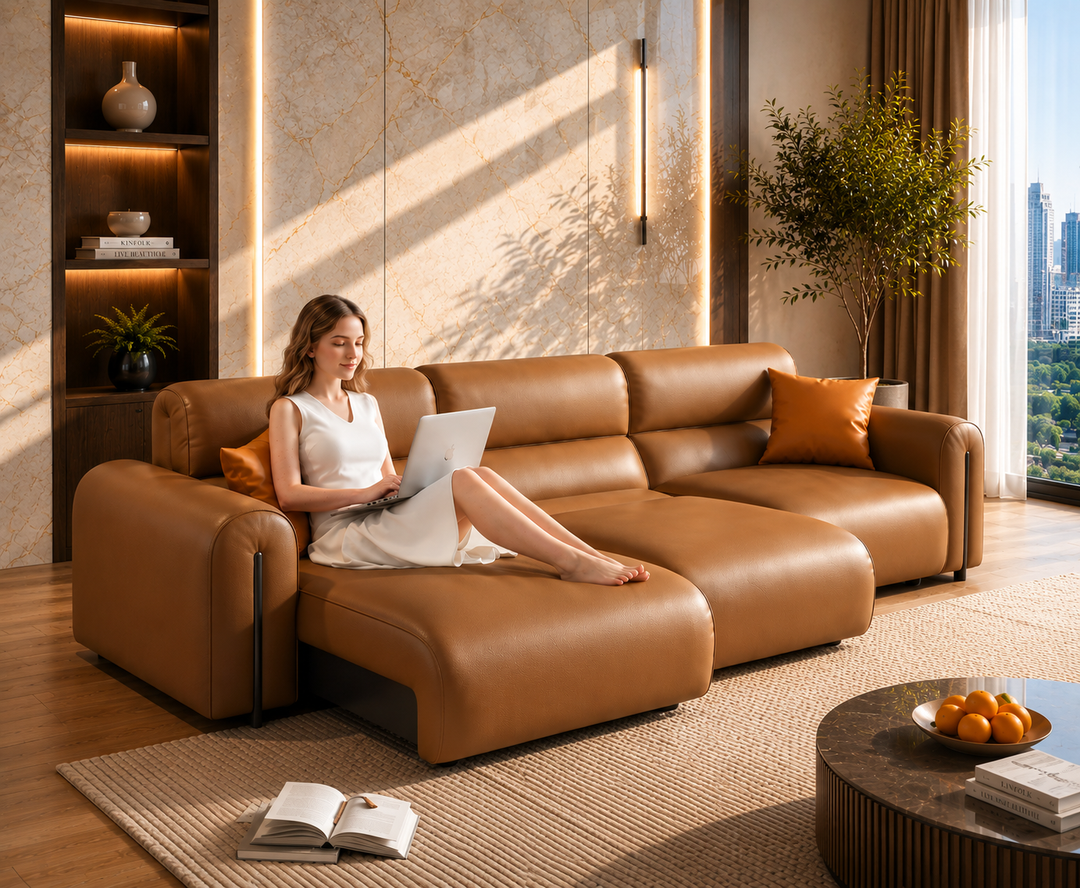 Haverford Recliner Sofa (Brown)