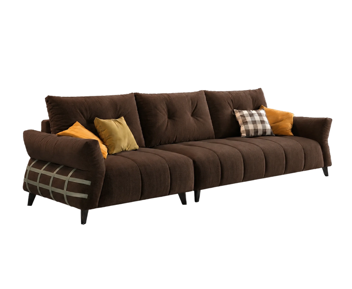 Kensington 3-Seater Sofa (Brown)