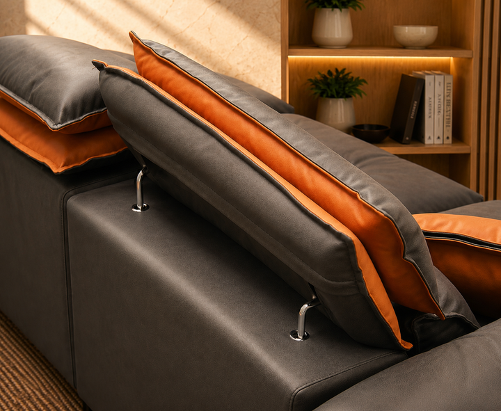 Whitmore Sectional Sofa (Charcoal)