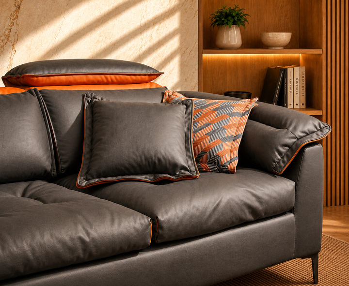 Whitmore Sectional Sofa (Charcoal)