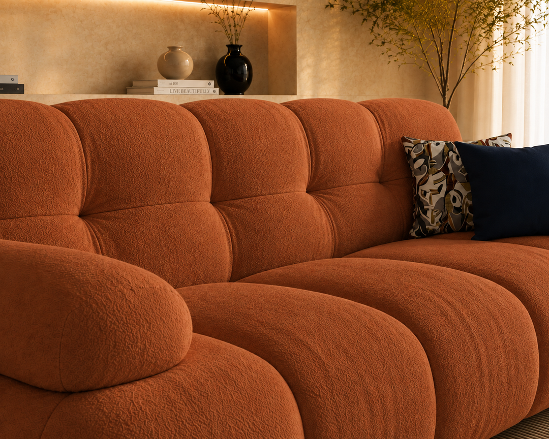 Langford 3-Seater Sofa (Brown)