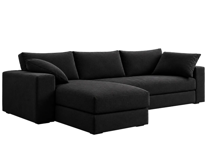 Pembroke Sectional Sofa (Black)