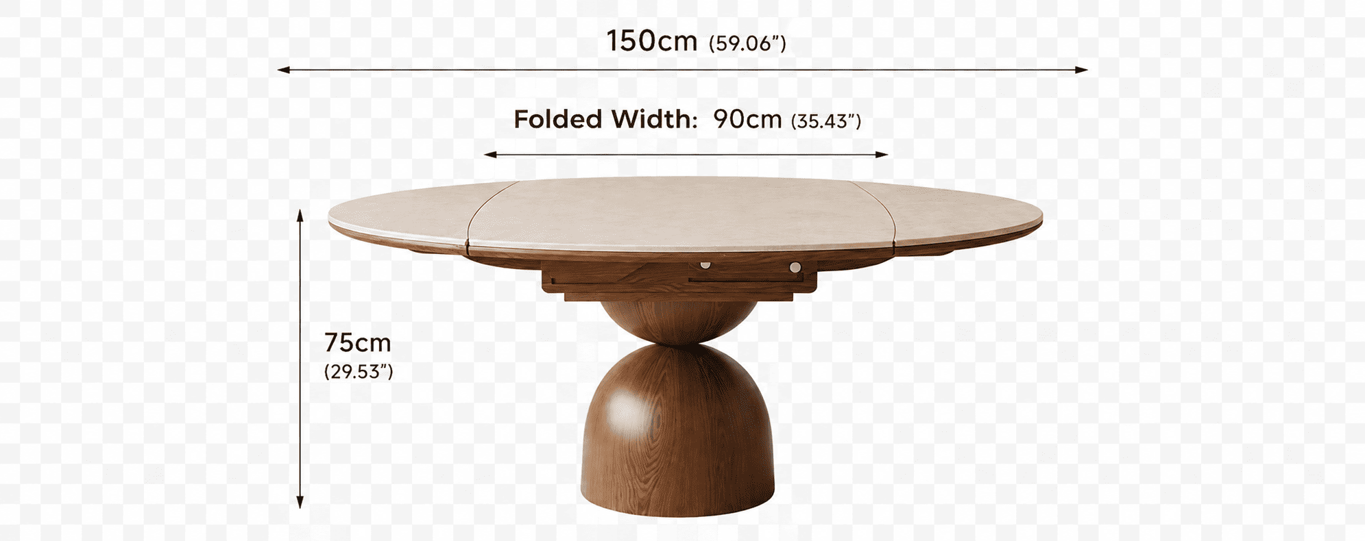 Dimensions Large