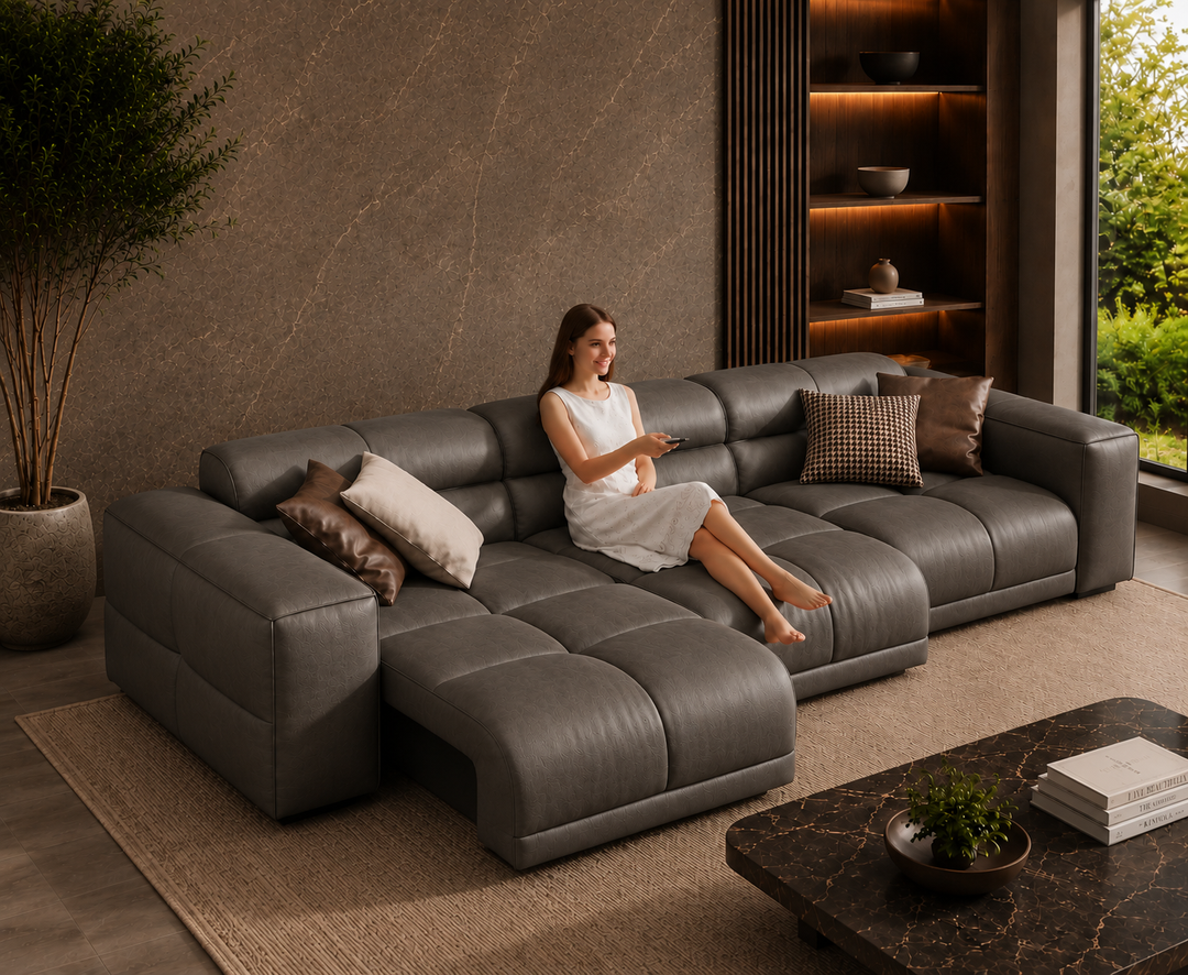 Montford Relaxsofa (Grau)