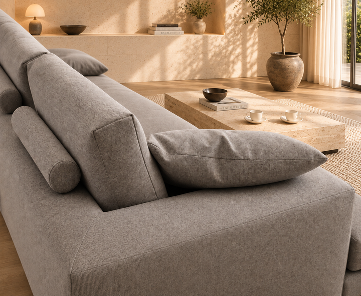 Pembroke Sectional Sofa (Grey)