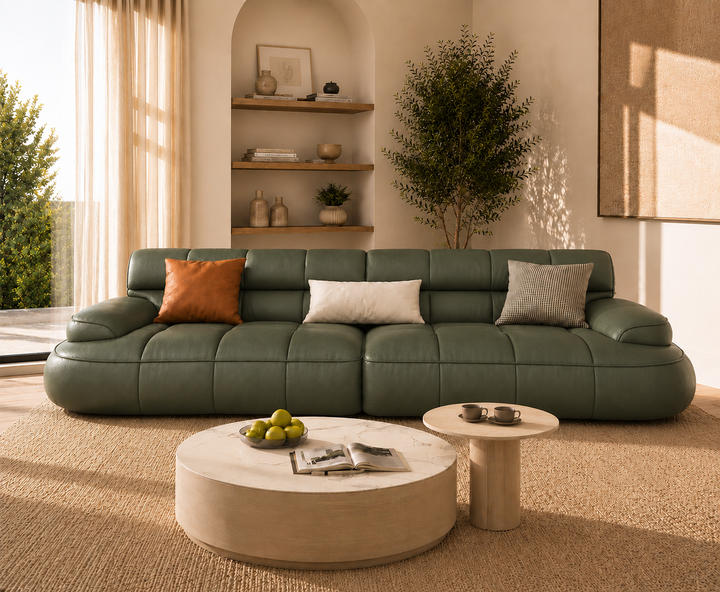 Ashford 3-Seater Sofa (Green)