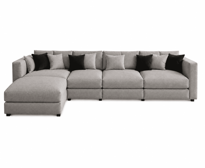 Alton Sectional Sofa (Grey)
