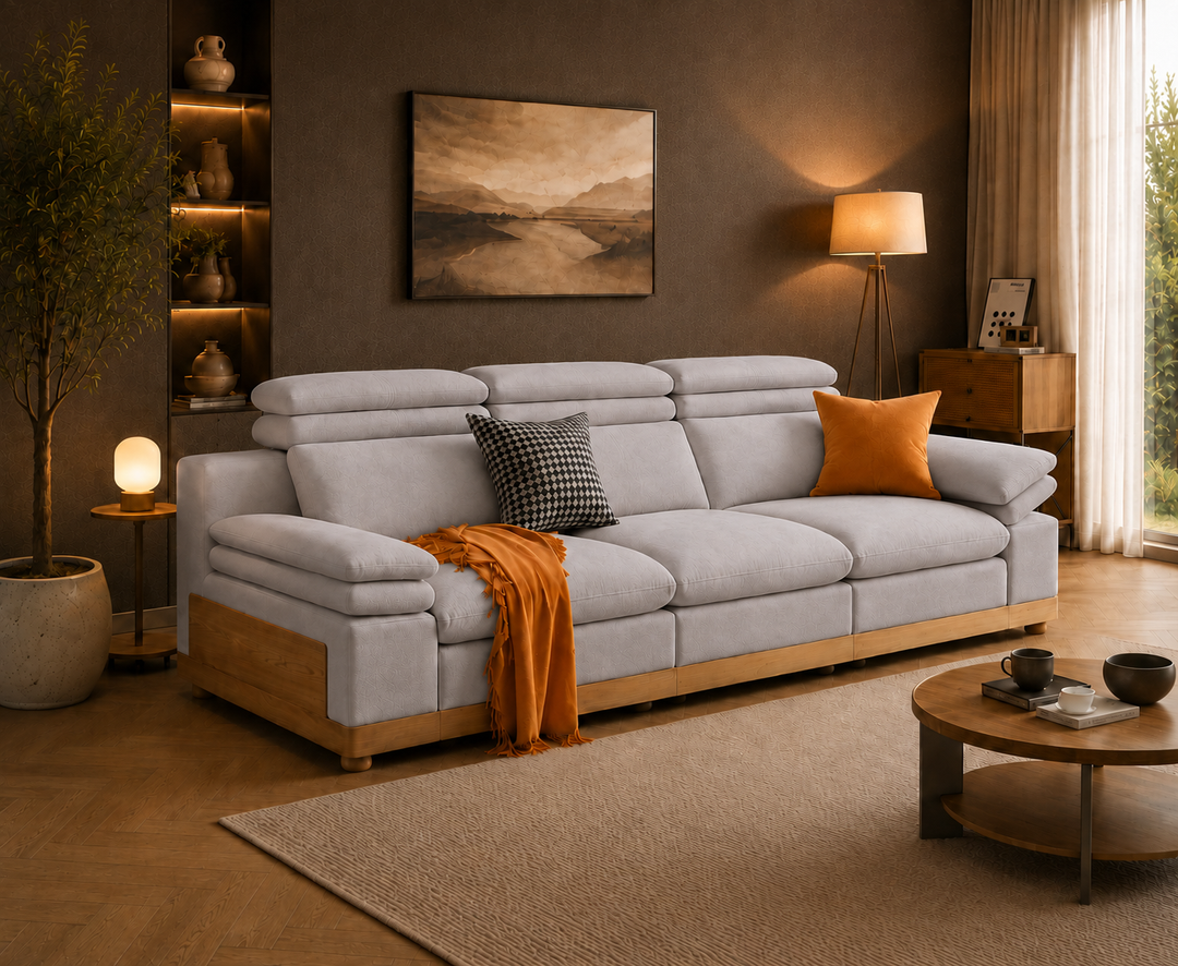Stratford Recliner Sofa (Grey)