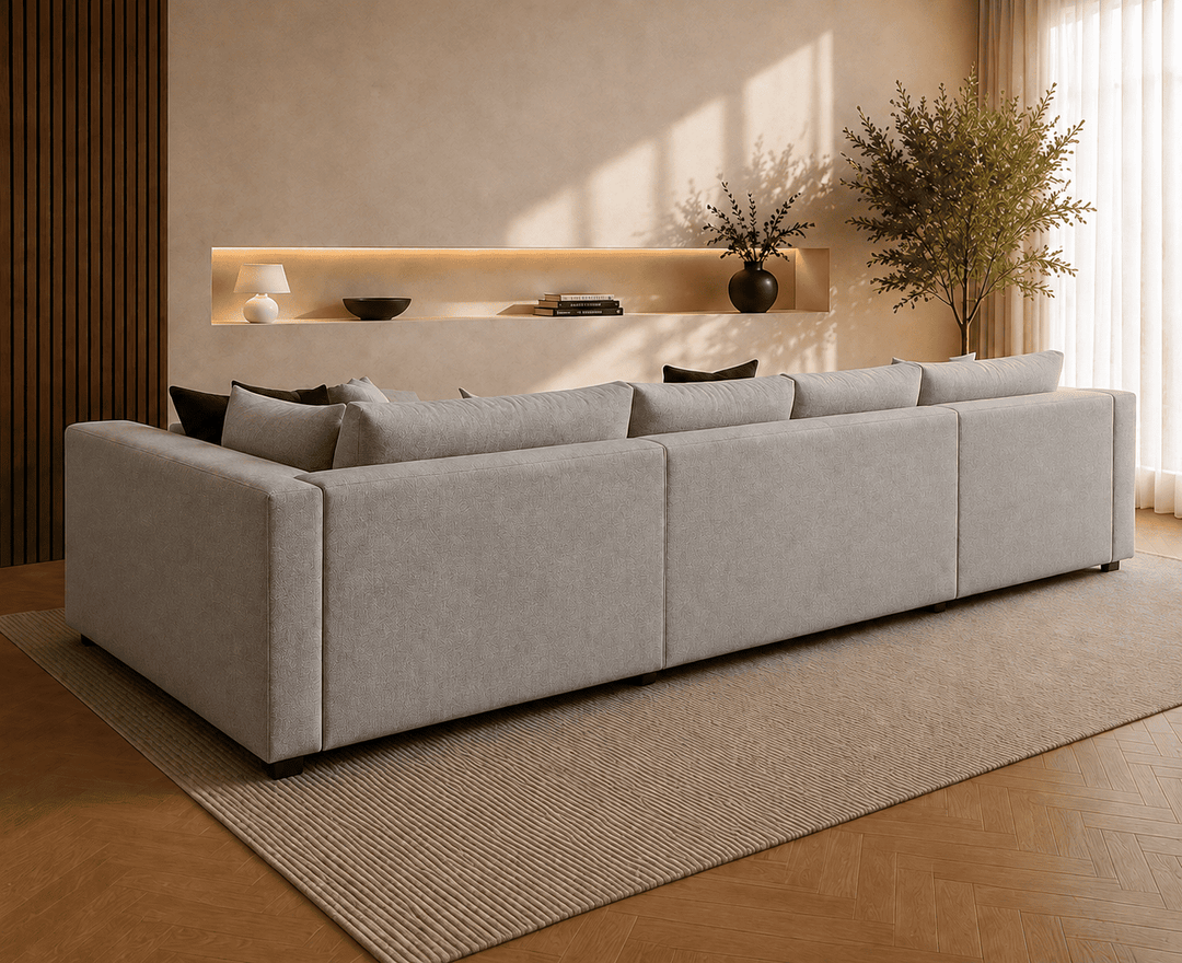 Alton Sectional Sofa (Grey)