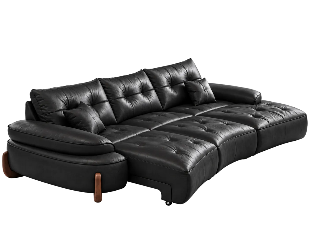 Stanford Recliner Sofa (Black)