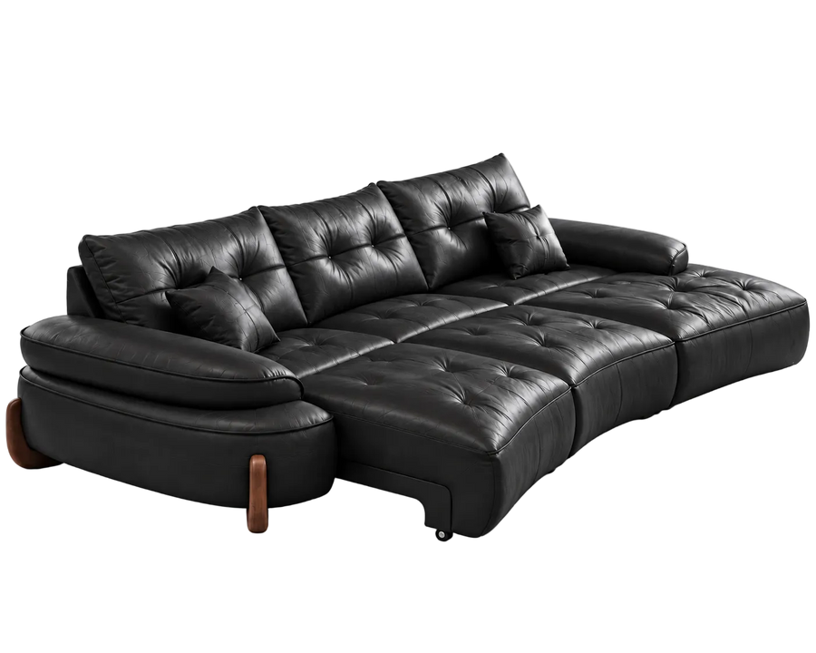 Stanford Recliner Sofa (Black)