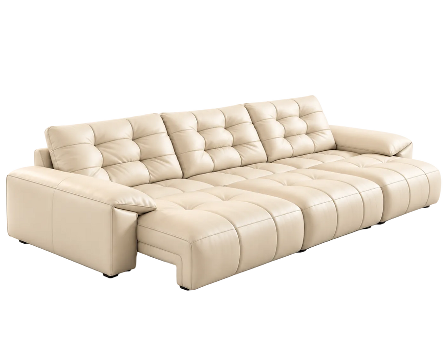 Wrexford Recliner Sofa (White)