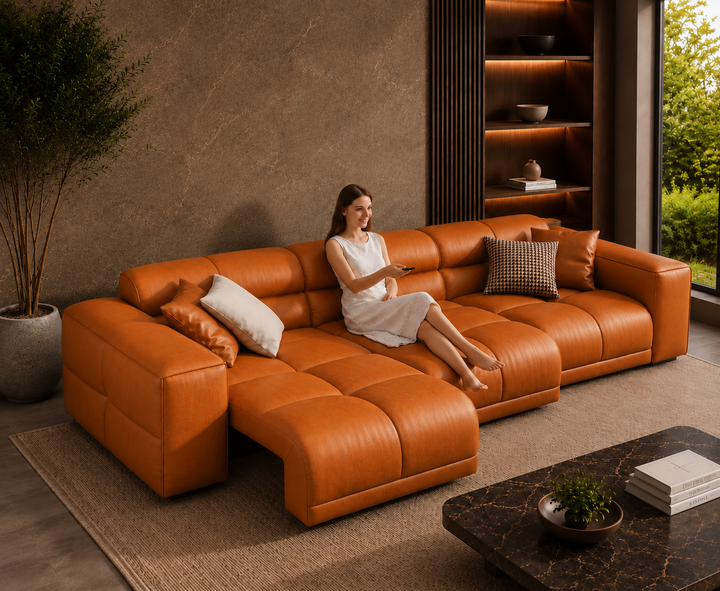 Montford Relaxsofa (Orange)