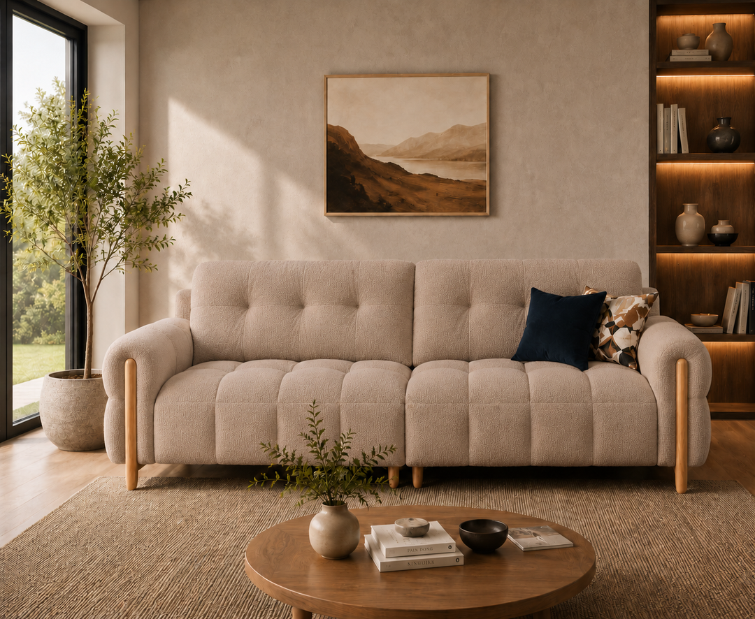 Westbury 3-Seater Sofa (Beige)