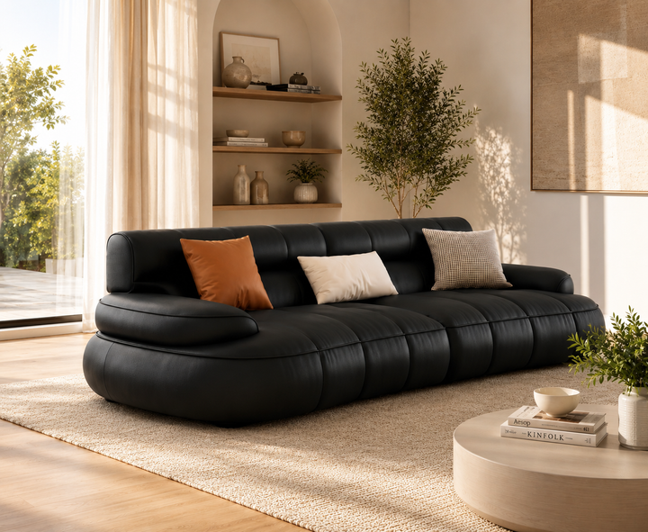 Ashford 3-Seater Sofa (Black)