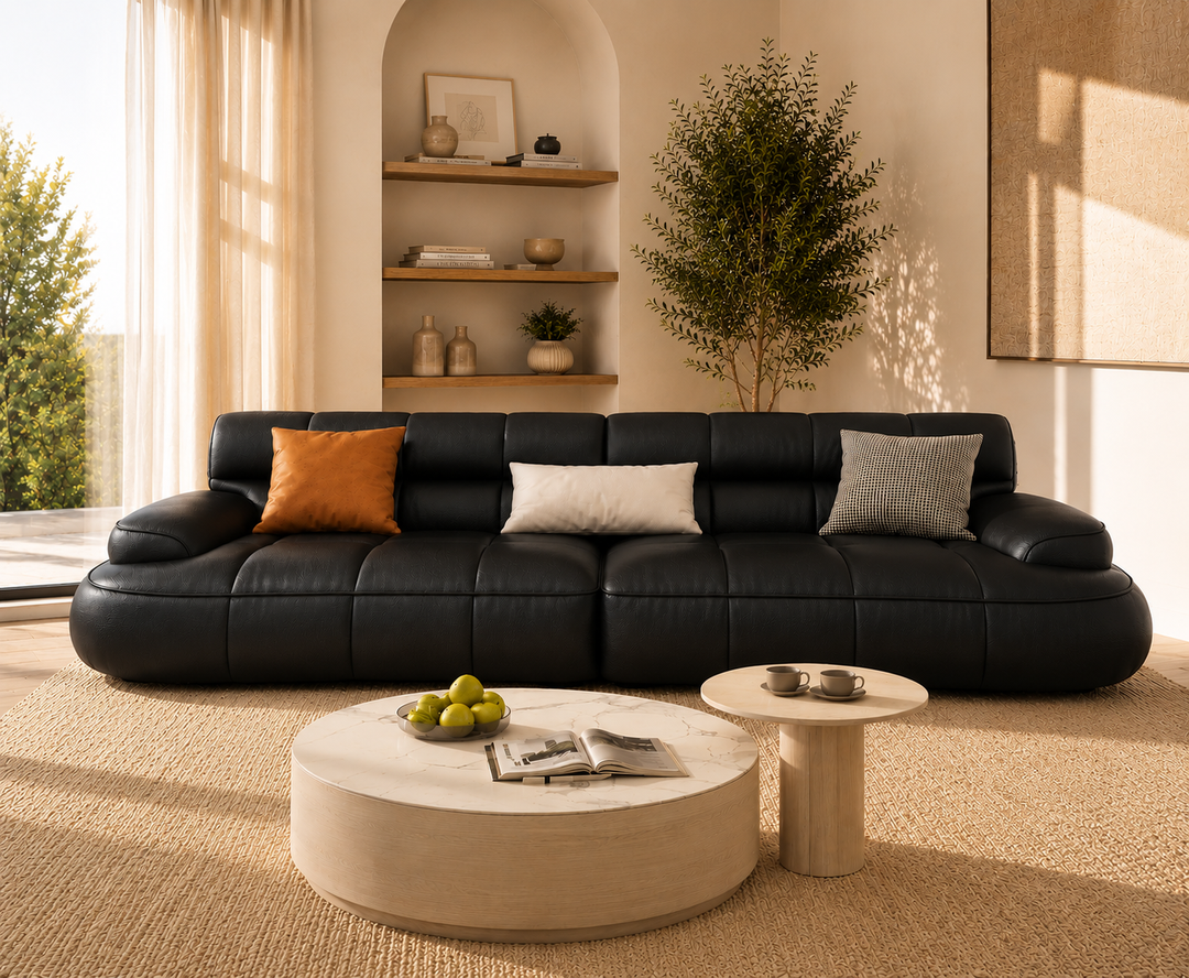 Ashford 3-Seater Sofa (Black)