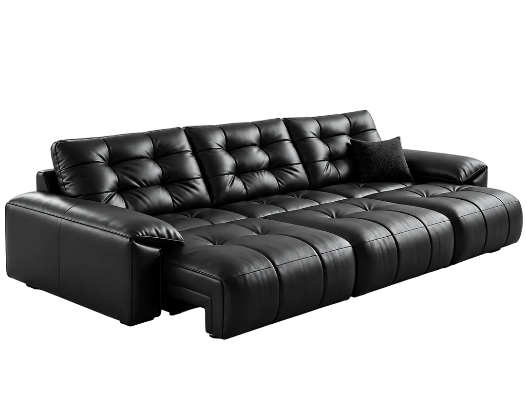 Wrexford Recliner Sofa (Black)