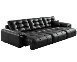 Wrexford Recliner Sofa (Black)
