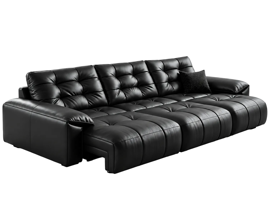 Wrexford Recliner Sofa (Black)