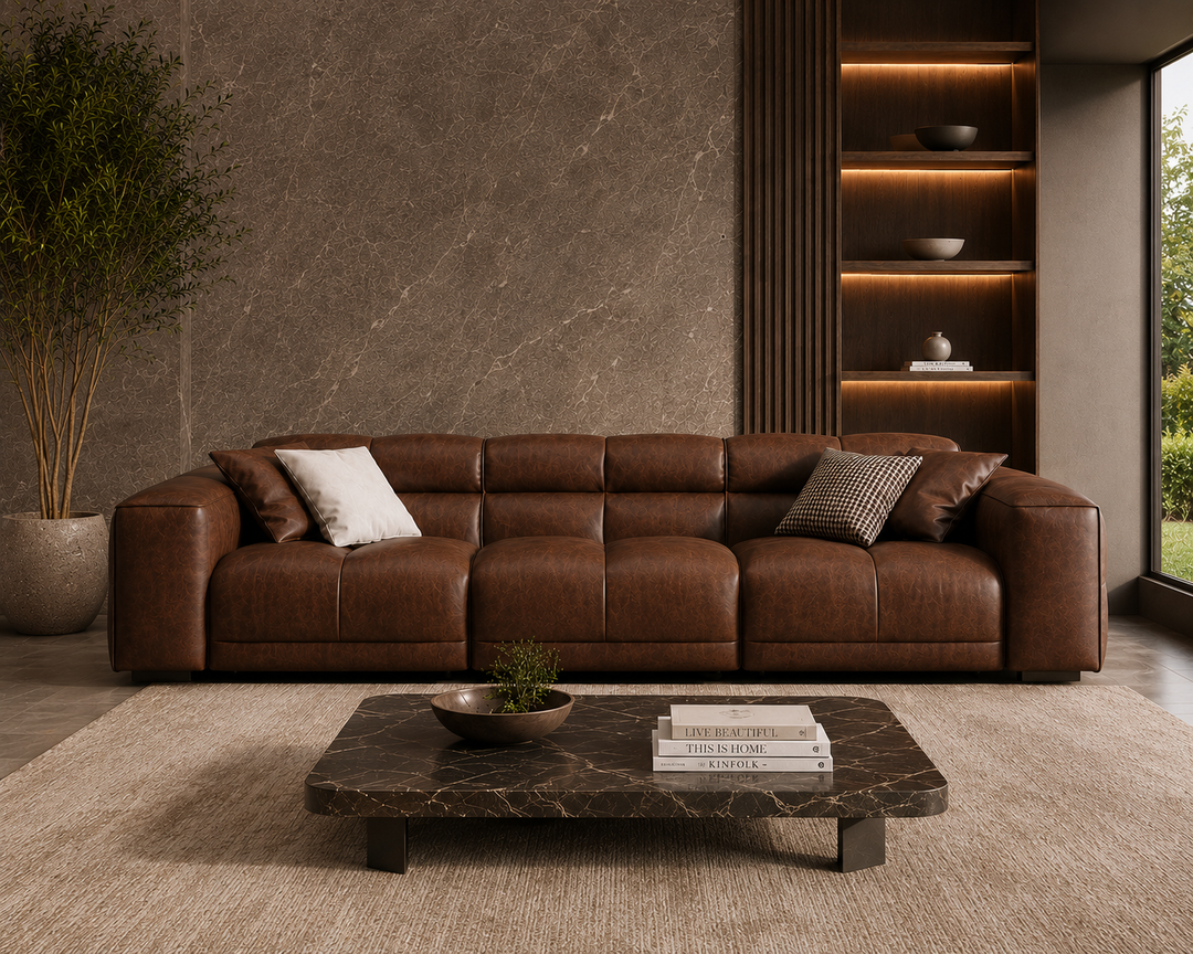 Montford Recliner Sofa (Brown)