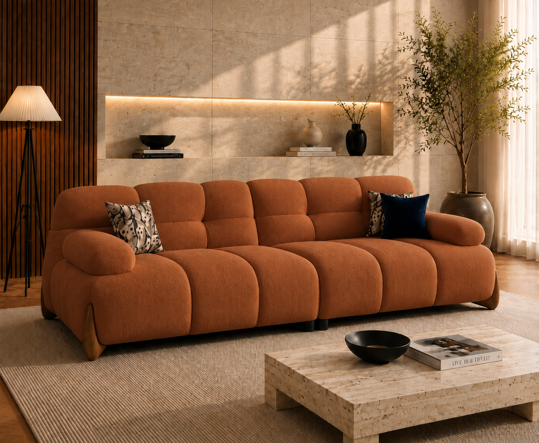 Langford 3-Seater Sofa (Brown)
