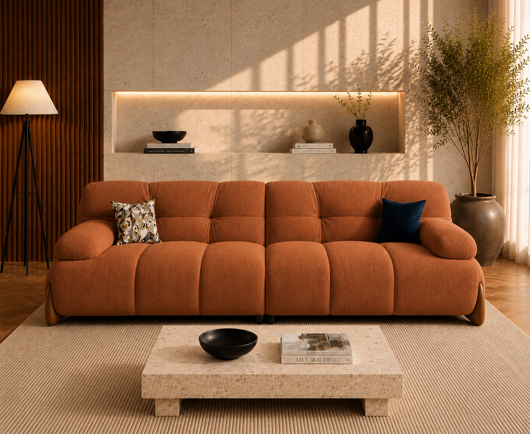 Langford 3-Seater Sofa (Brown)