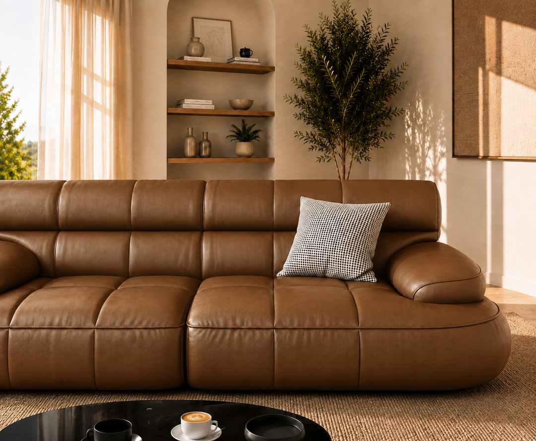 Ashford 3-Seater Sofa (Brown)