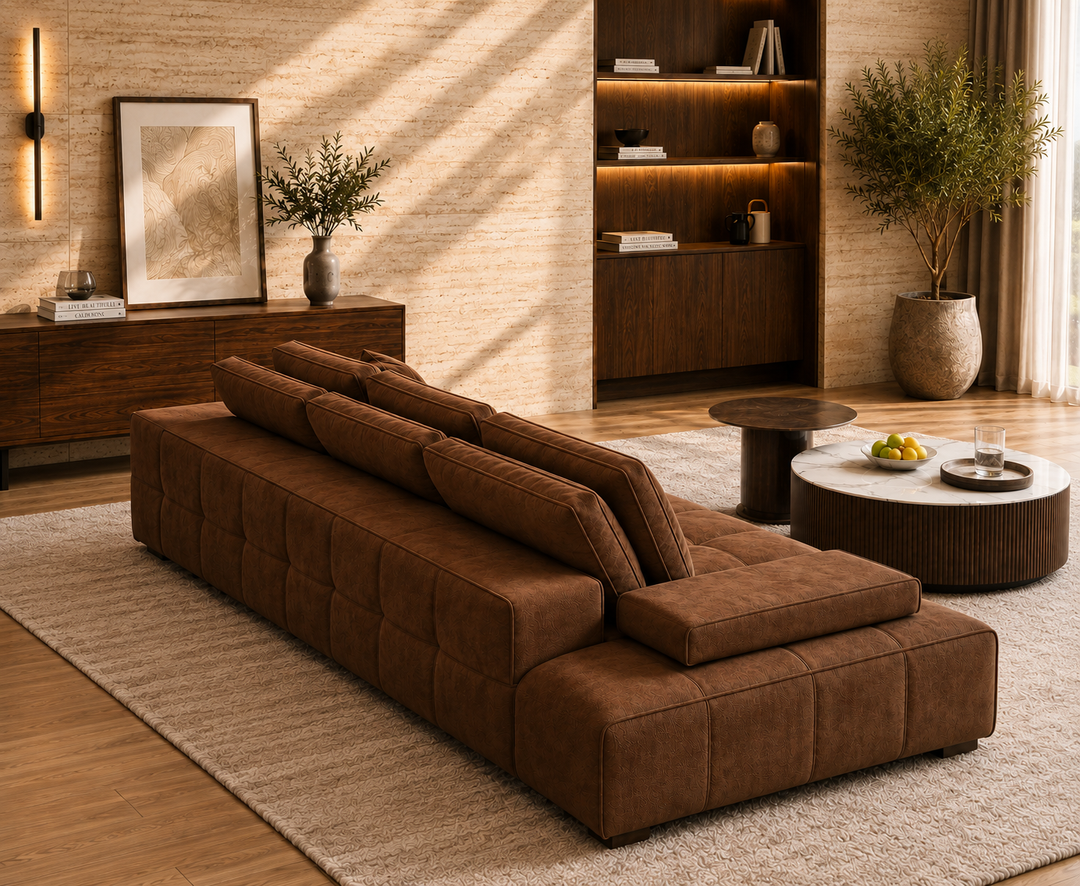 Beaumont 3-Seater Sofa (Brown)