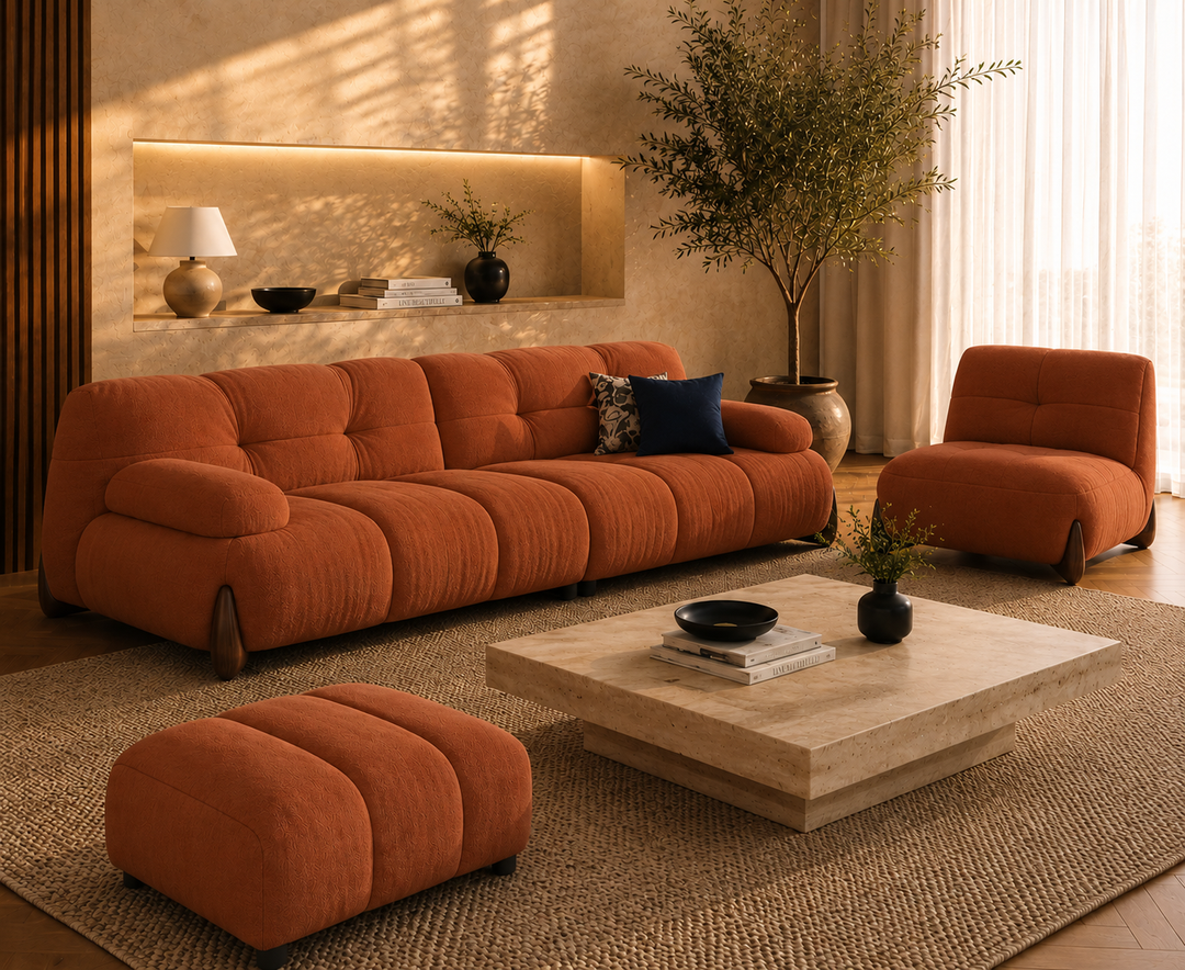Langford 3-Seater Sofa (Brown)