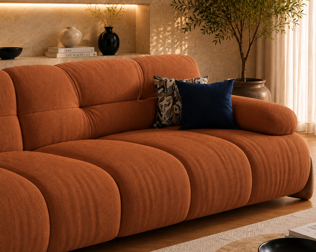 Langford 3-Seater Sofa (Brown)