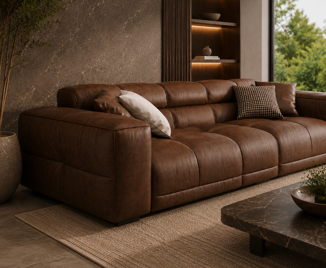 Montford Recliner Sofa (Brown)