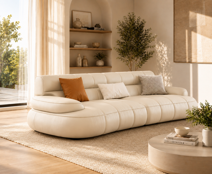 Ashford 3-Seater Sofa (Cream)