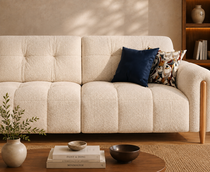 Westbury 3-Seater Sofa (Cream)