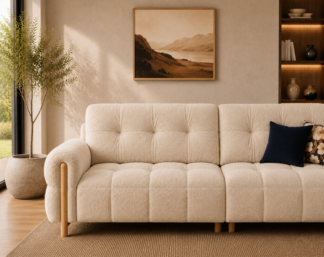 Westbury 3-Seater Sofa (Cream)