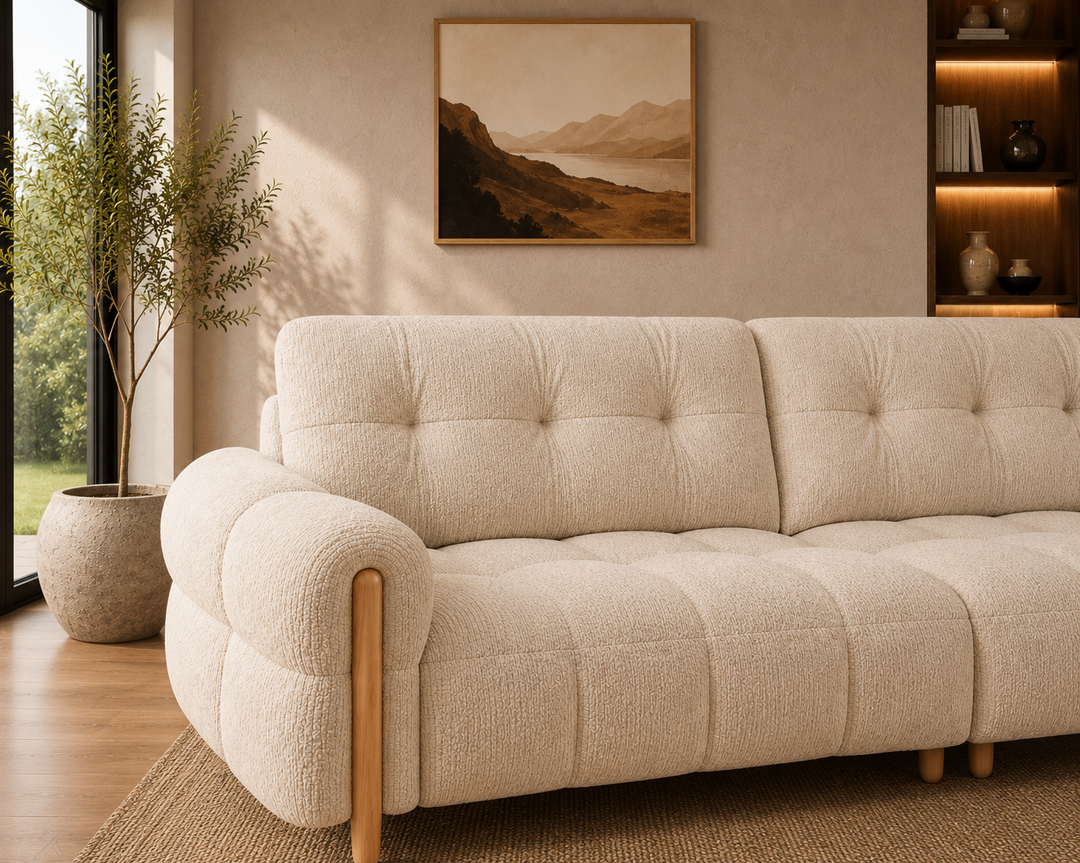 Westbury 3-Seater Sofa (Cream)