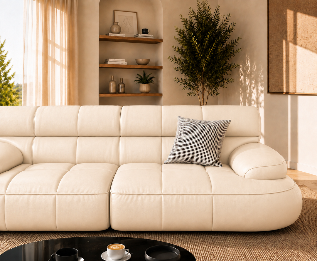 Ashford 3-Seater Sofa (Cream)
