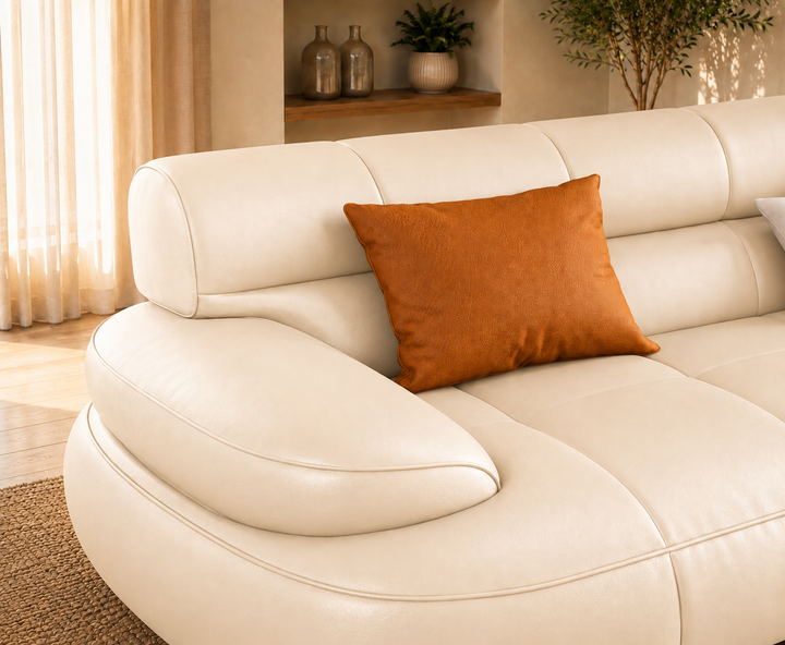 Ashford 3-Seater Sofa (Cream)