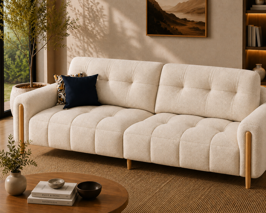 Westbury 3-Seater Sofa (Cream)