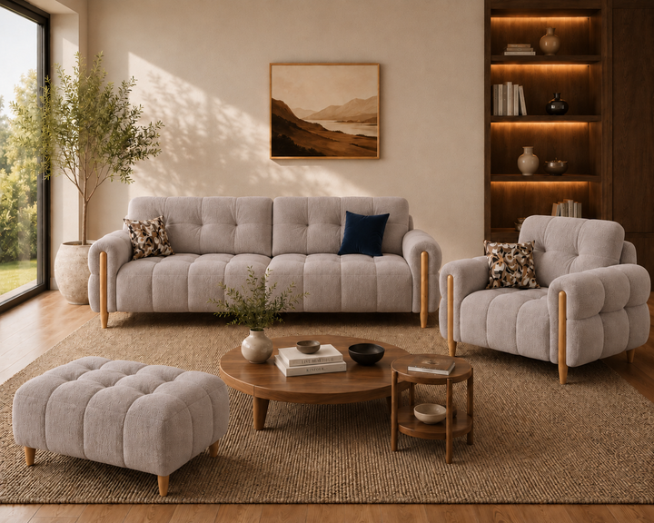 Westbury 3-Seater Sofa (Grey)