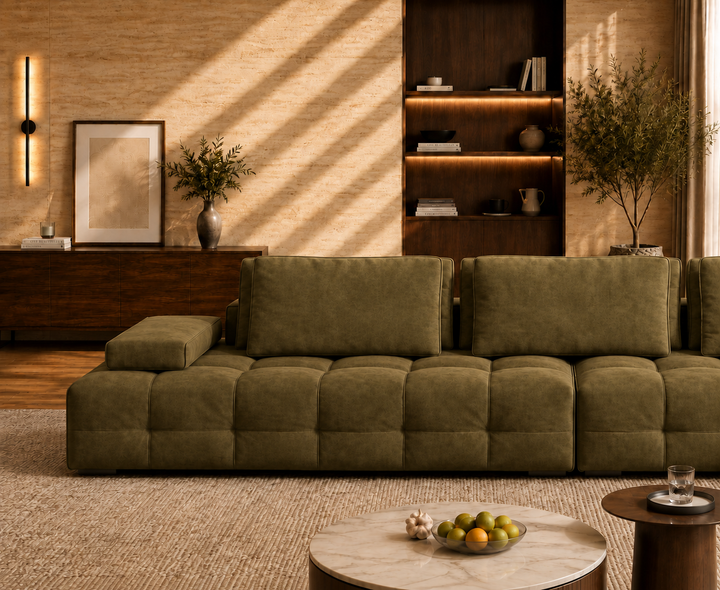 Beaumont 3-Seater Sofa (Green)