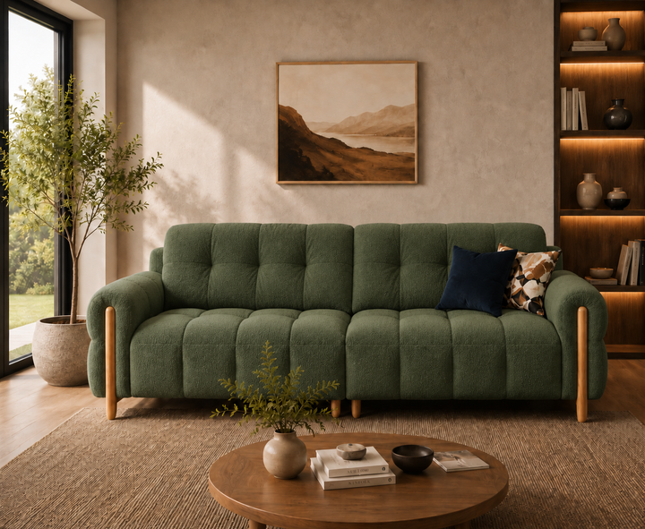 Westbury 3-Seater Sofa (Dark Green)