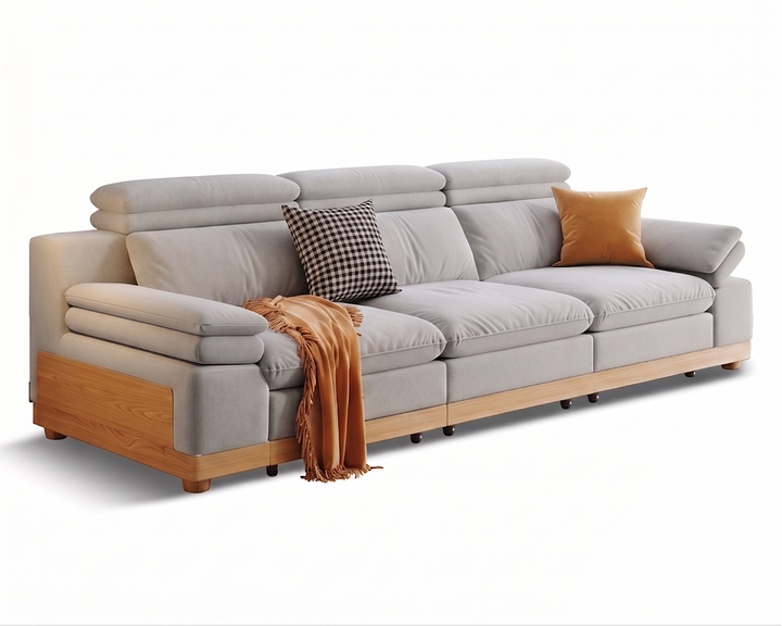 Stratford Recliner Sofa (Grey)