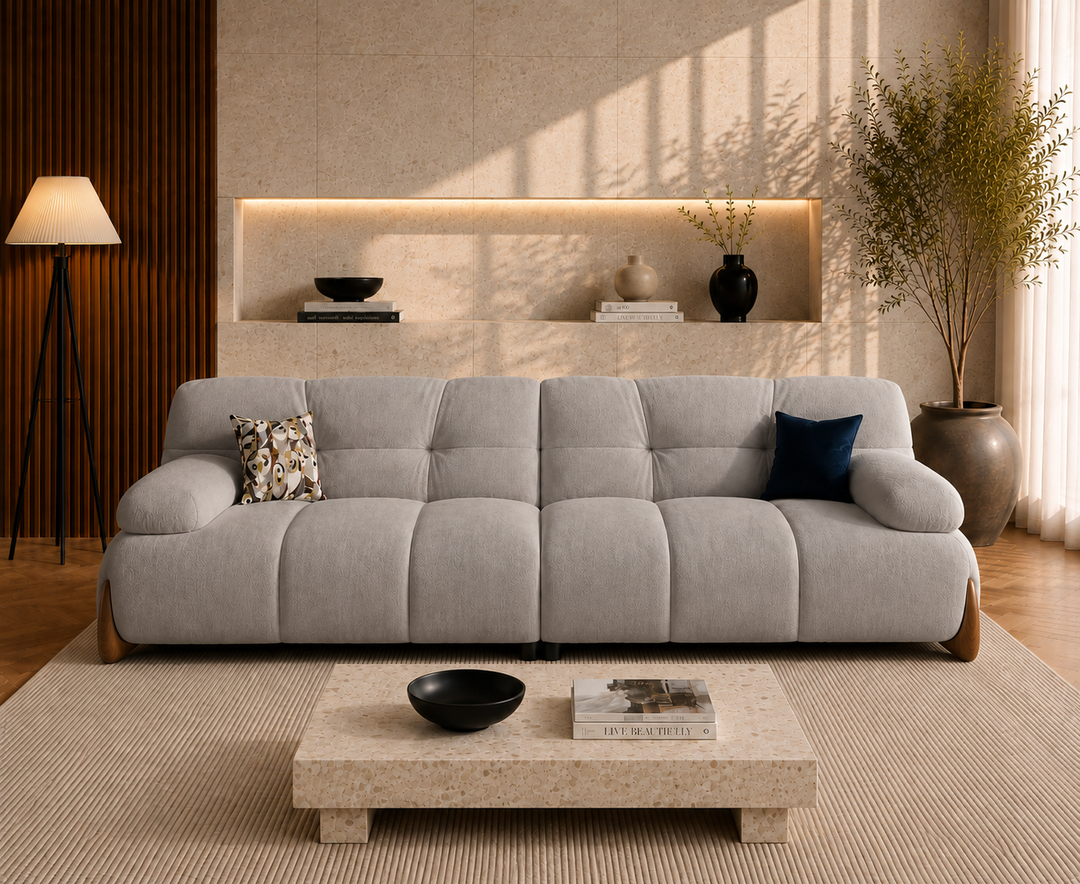 Langford 3-Seater Sofa (Grey)