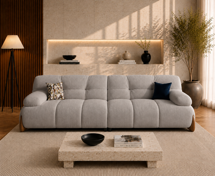 Langford 3-Seater Sofa (Grey)
