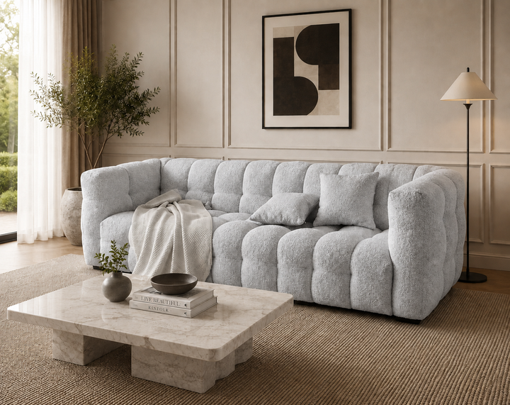 Davenport 3-Seater Sofa (Grey)